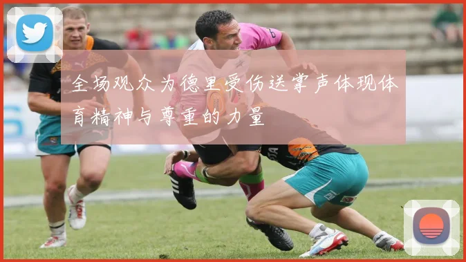 全场观众为德里受伤送掌声体现体育精神与尊重的力量